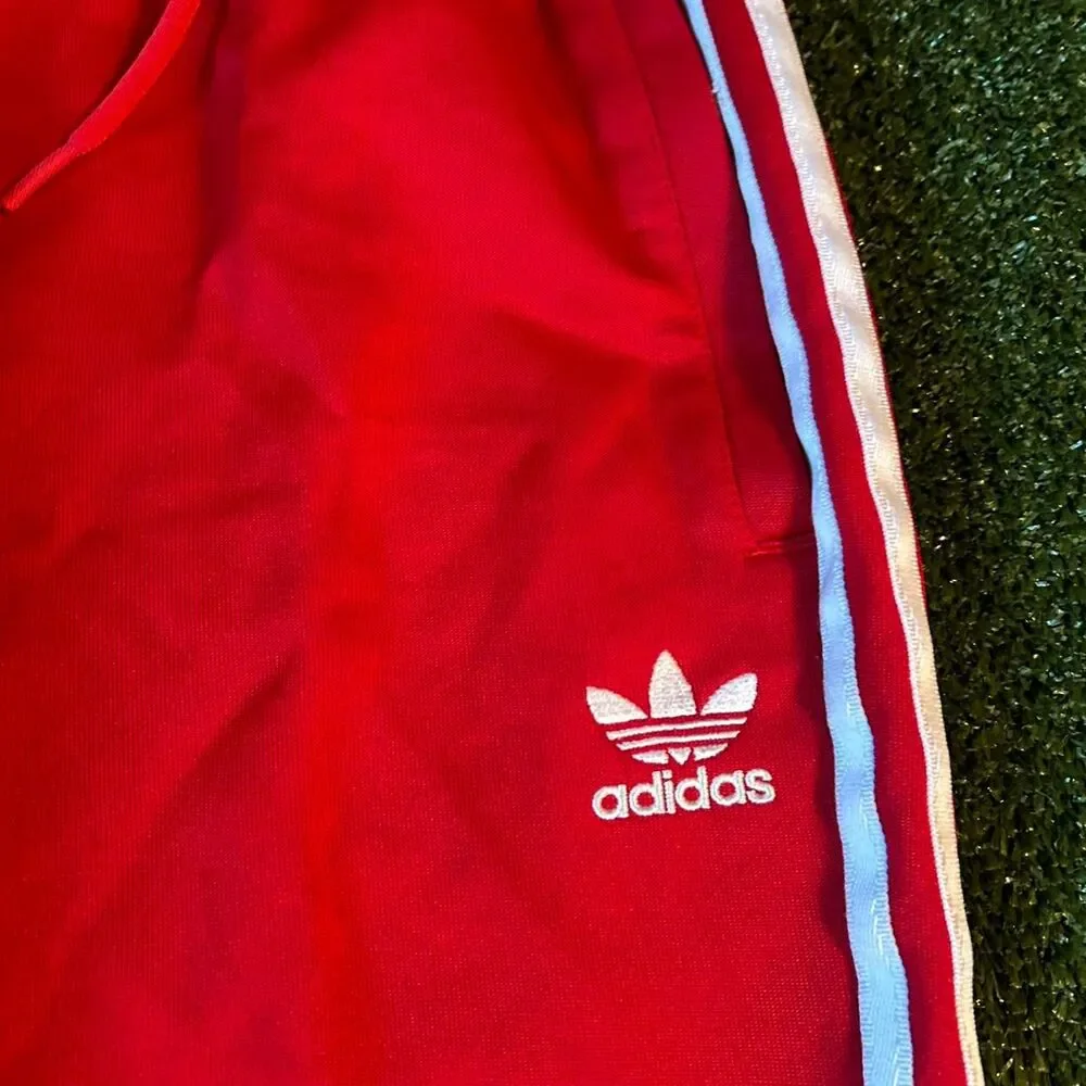 Adidas-originals Men's Red and Pink Joggers-tracksuits